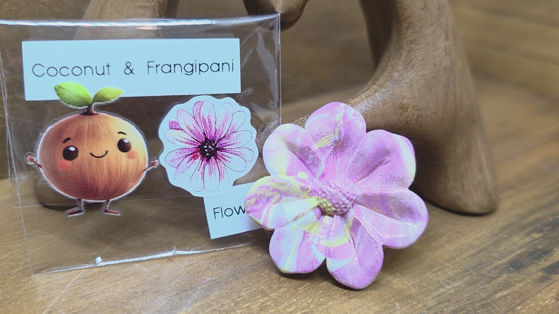 Coconut & Frangipani Flower Putty