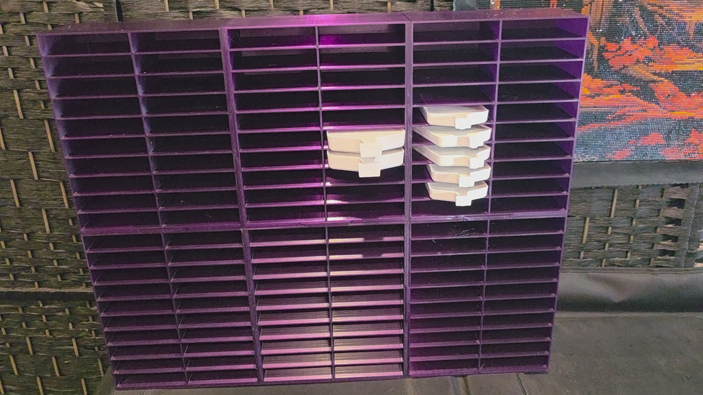 Tray Holder Wall - For DAC Trays - Holds 120 Trays