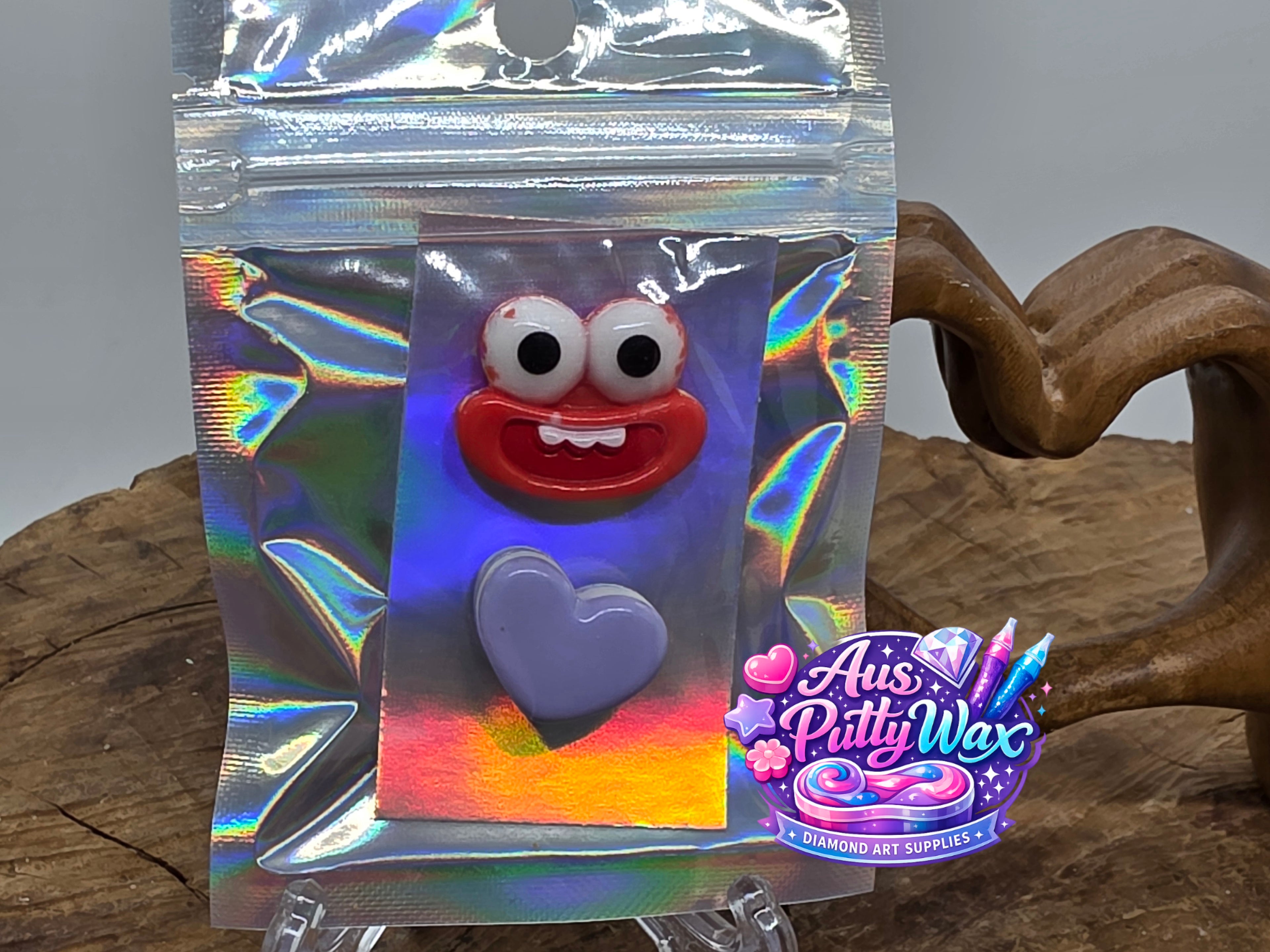 Smile & Purple Macaroon Heart Cover Minders Pack