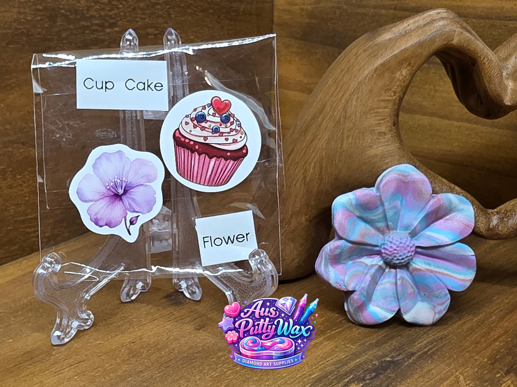 Cup Cake Flower Putty