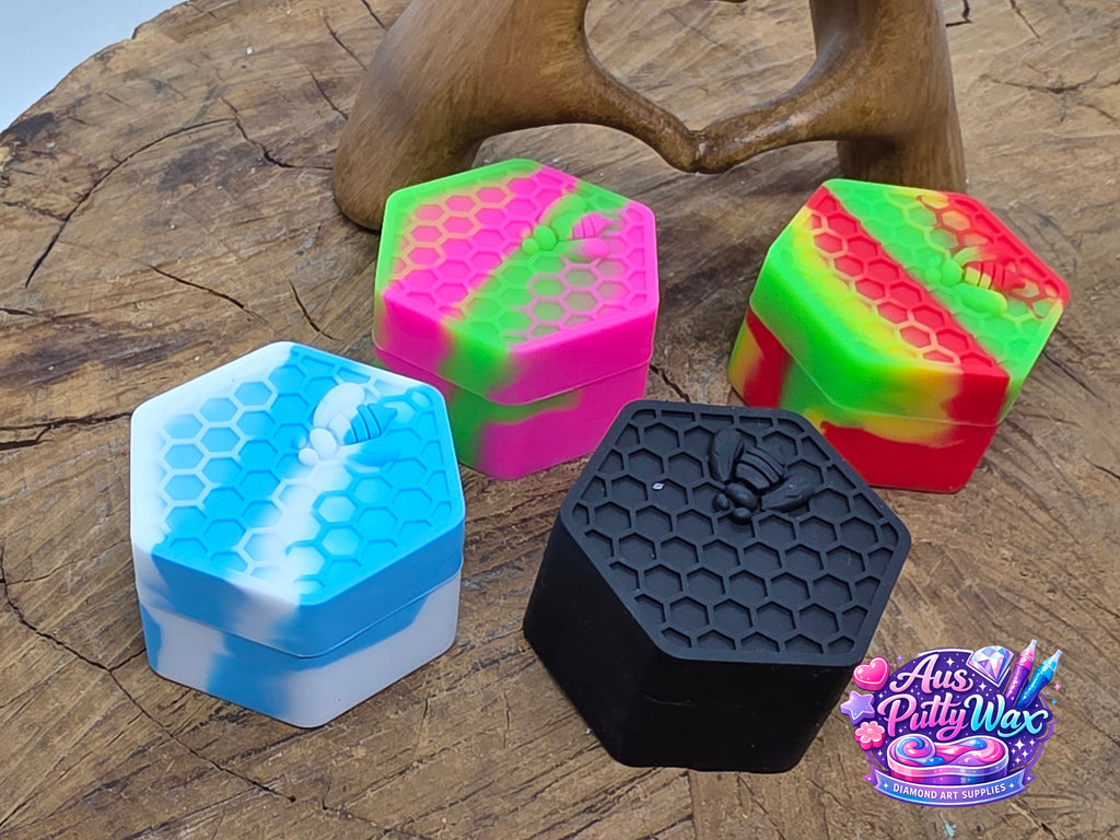 Wax - Honeycomb Silicone Container