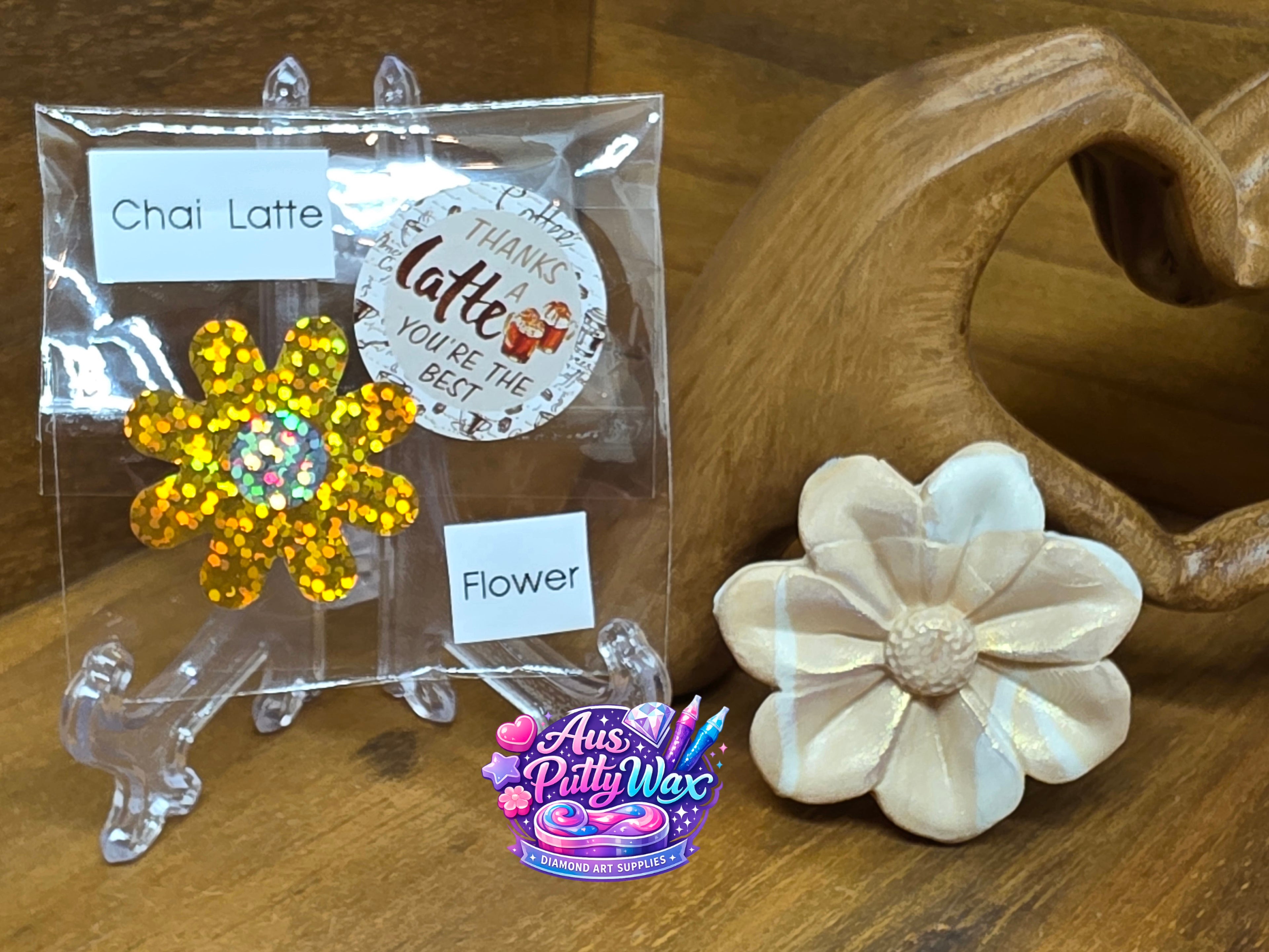 Chai Latte Flower Putty