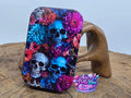 Just a Tin - Skulls & Flowers