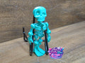 Skeleton Cover Minder - Aqua
