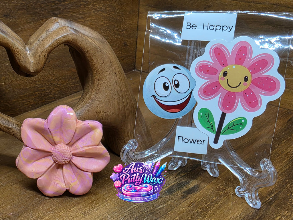 😊 Be Happy Flower Putty 😁