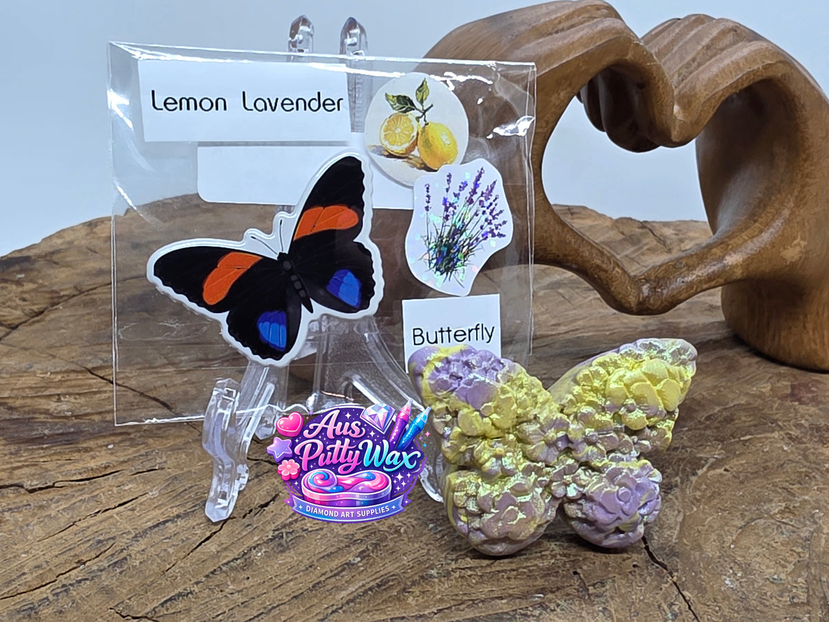 🍋 Lemon & Lavender 🪻 Butterfly Putty