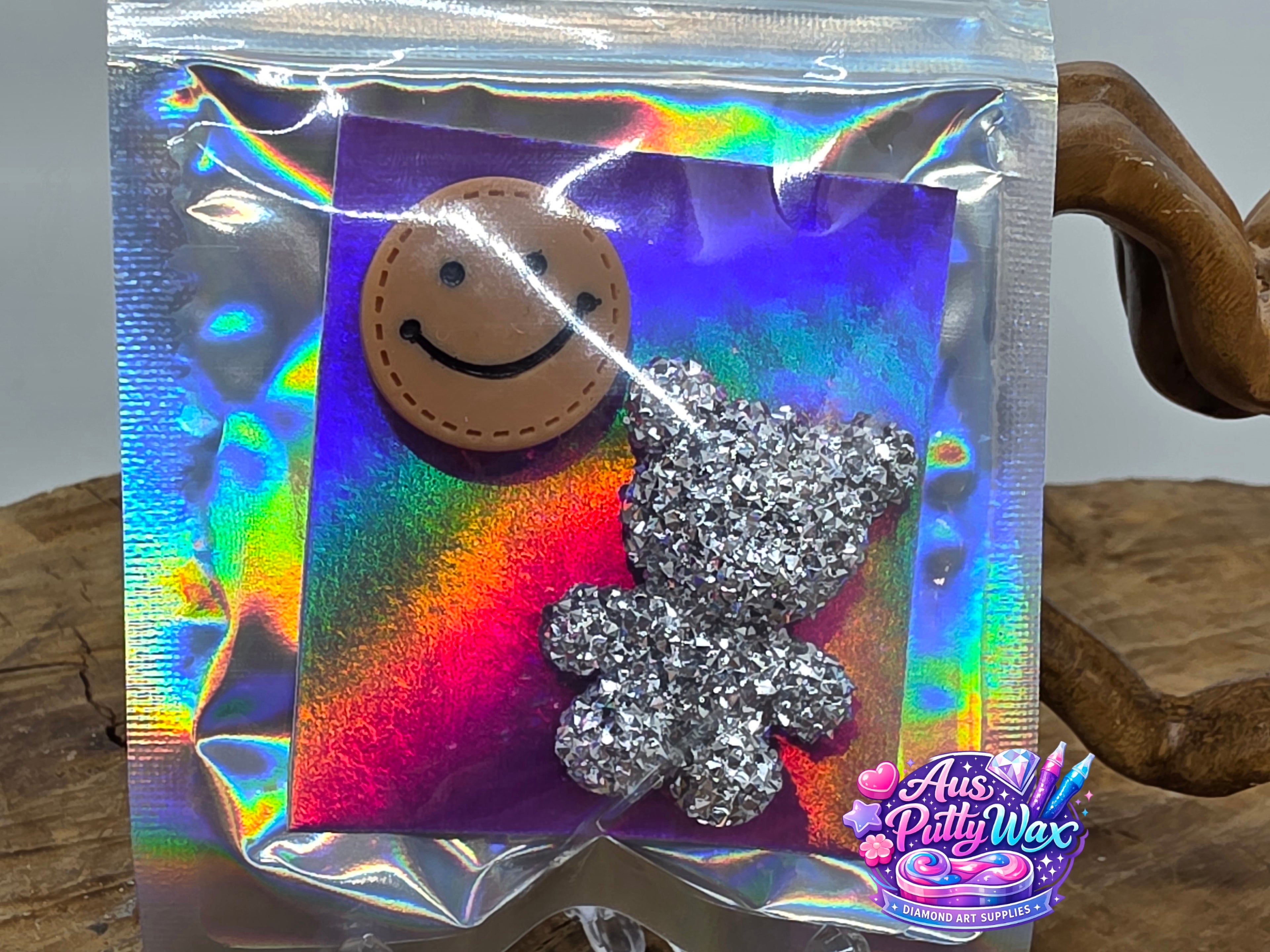 Silver Bear & Smile Cover Minders Pack