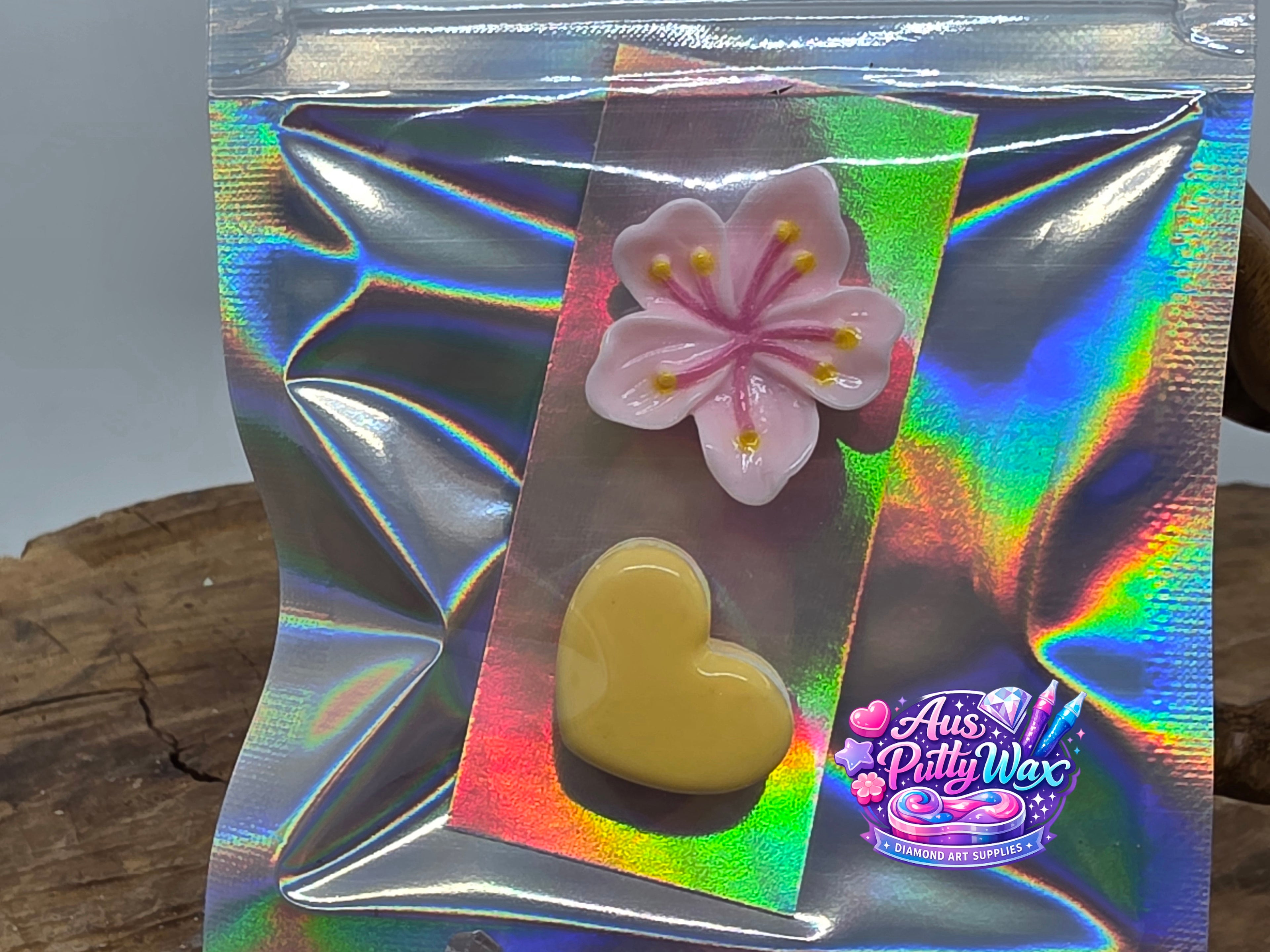 Yellow 💛 Macaroon & Flower Cover Minders Pack