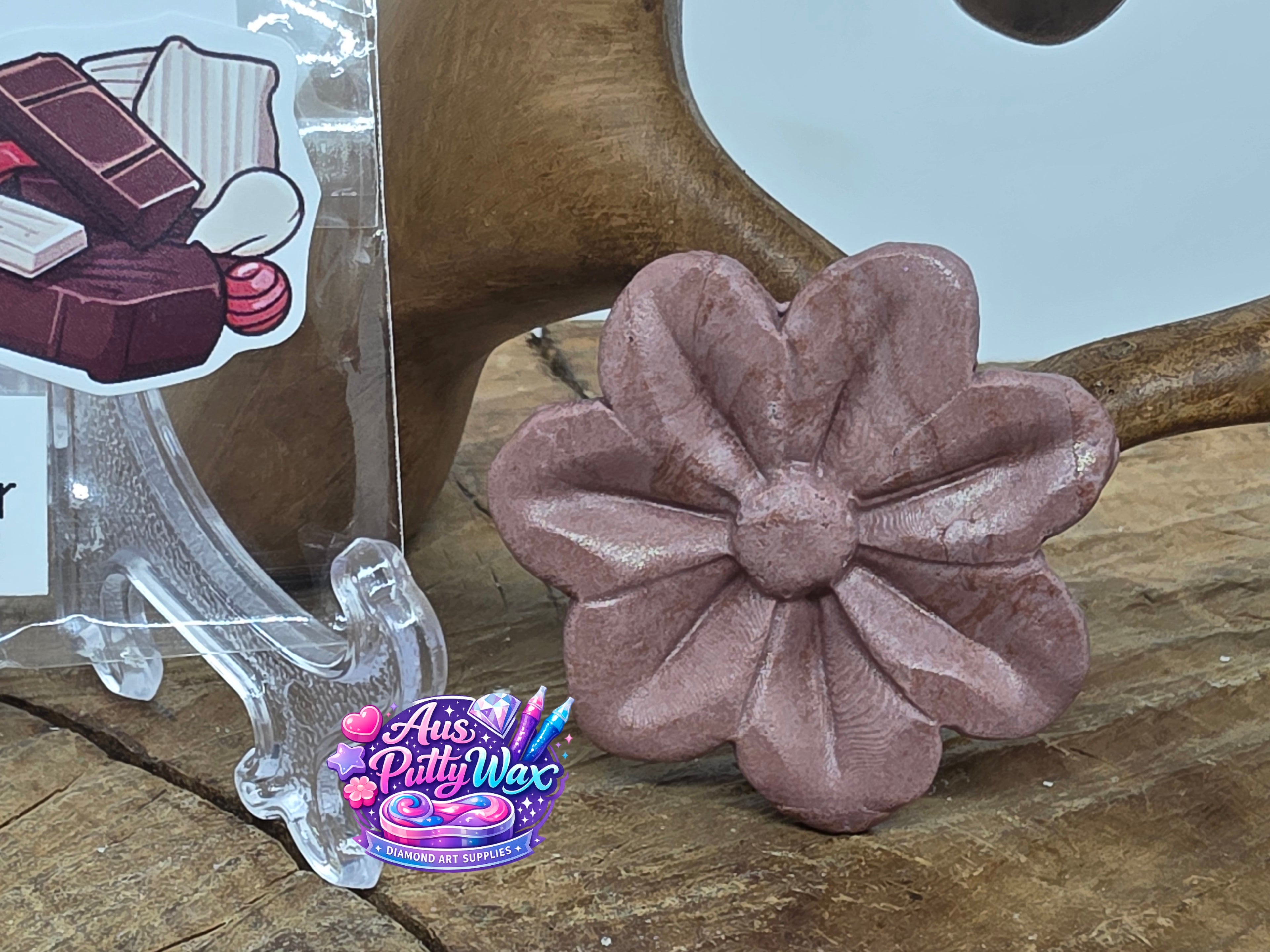 Chocolate Mud Flower Putty