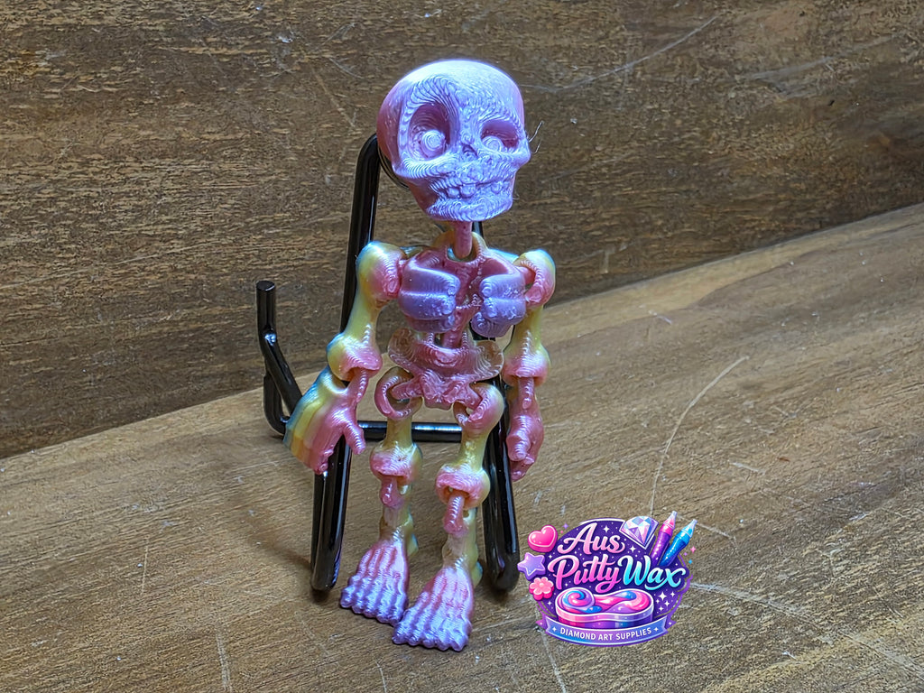 Skeleton Cover Minder - Pastal Rainbow