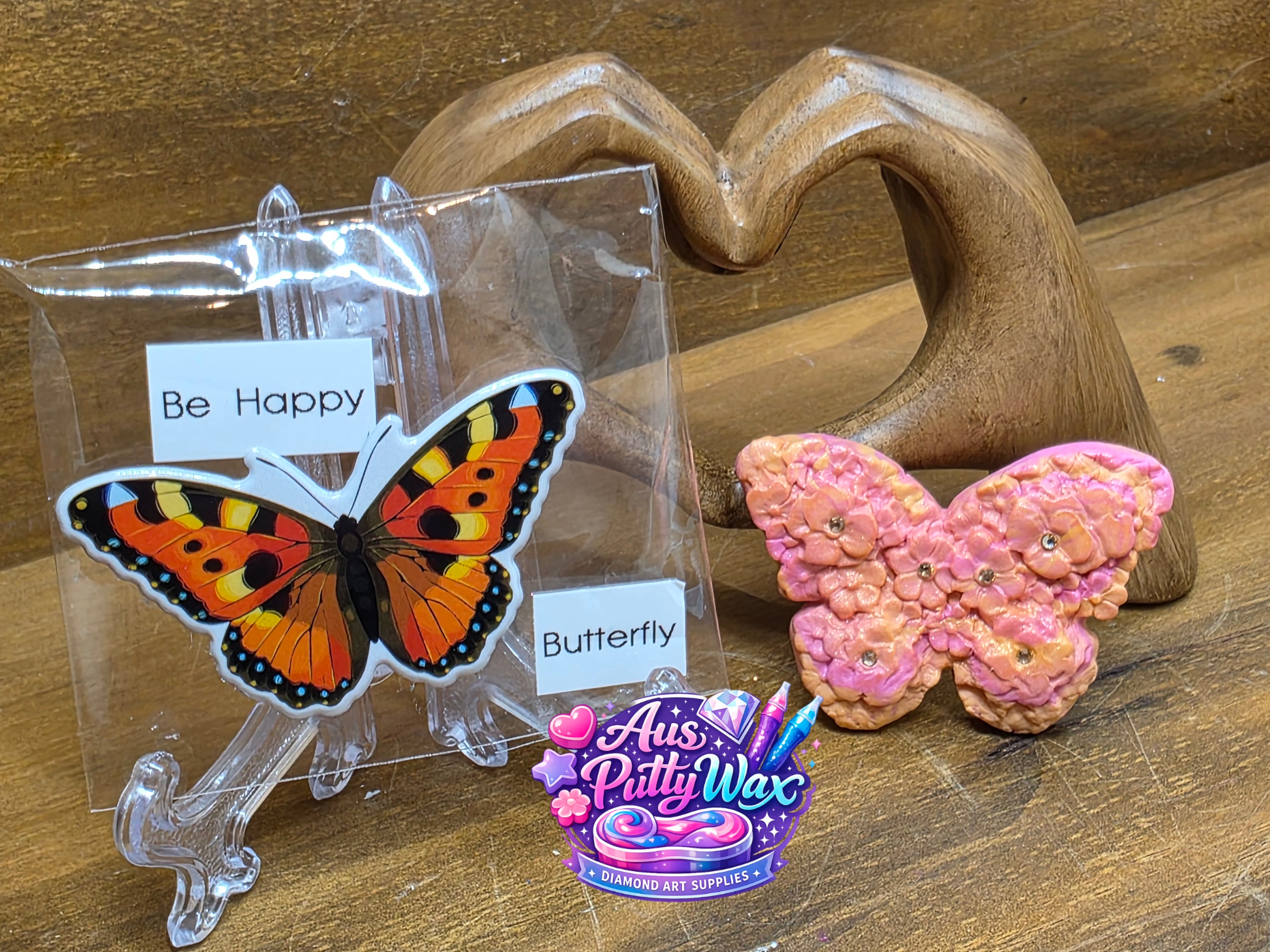 😊 Be Happy Butterfly Putty 😁 🦋
