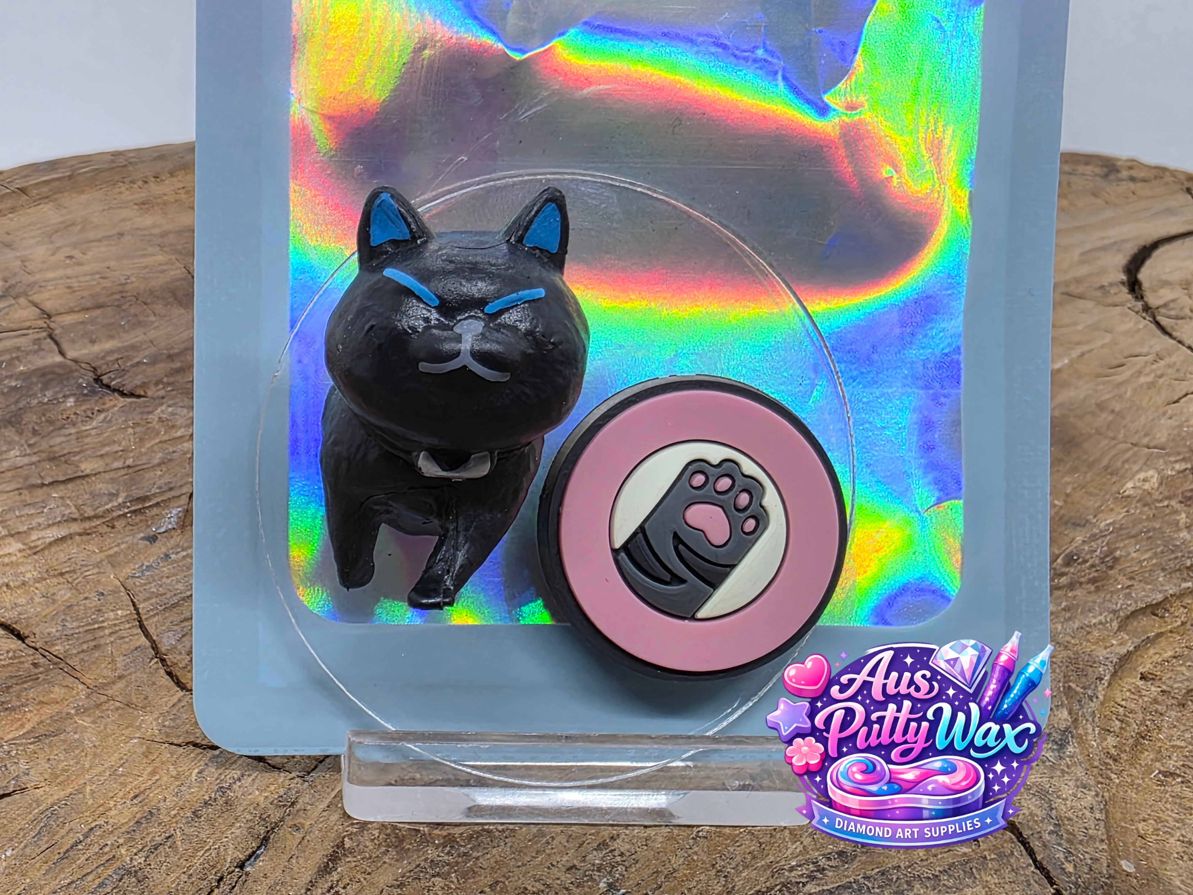 Black Cat & Paw Cover Minders Pack