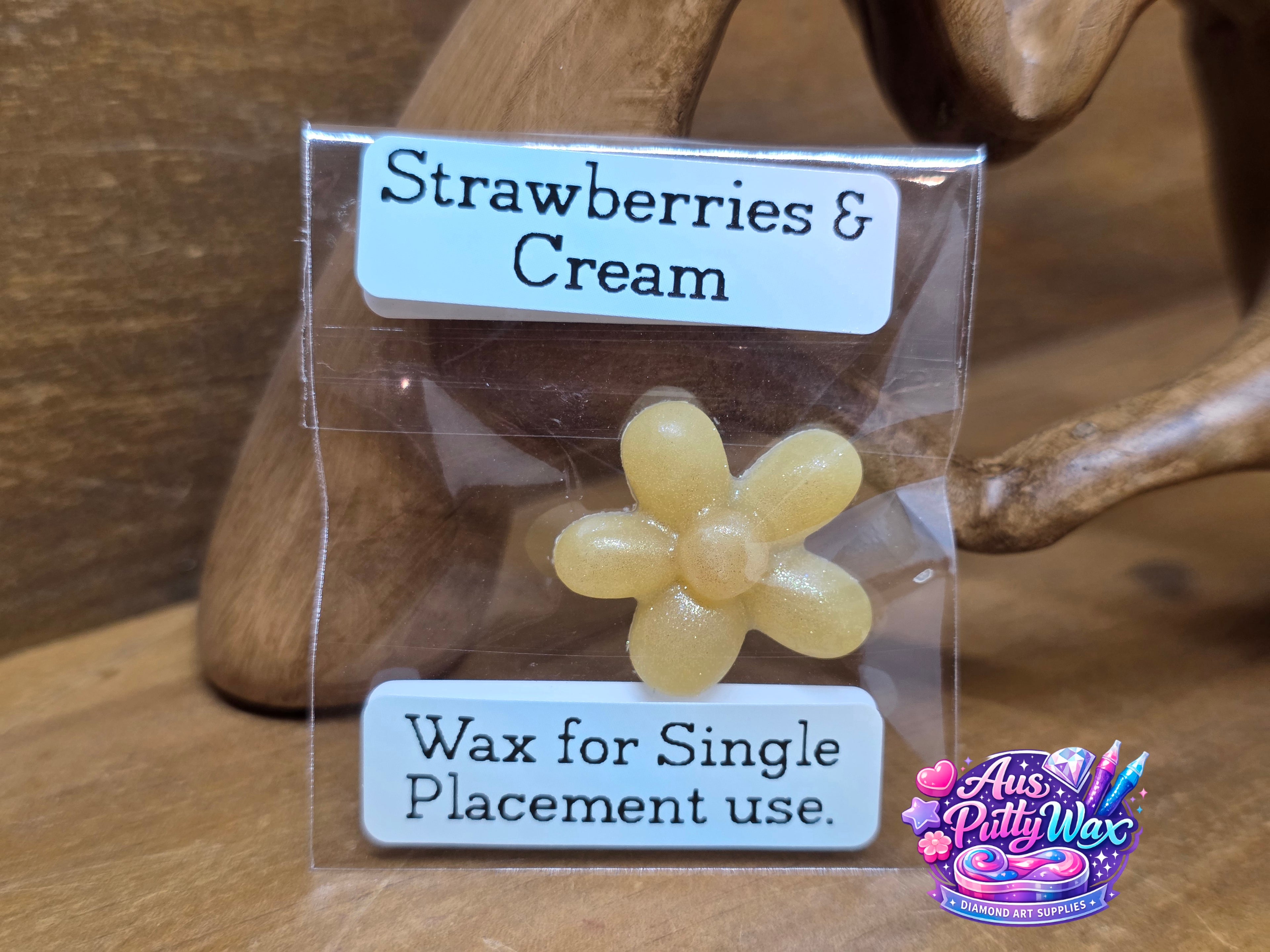 Strawberries & Cream Flower Wax