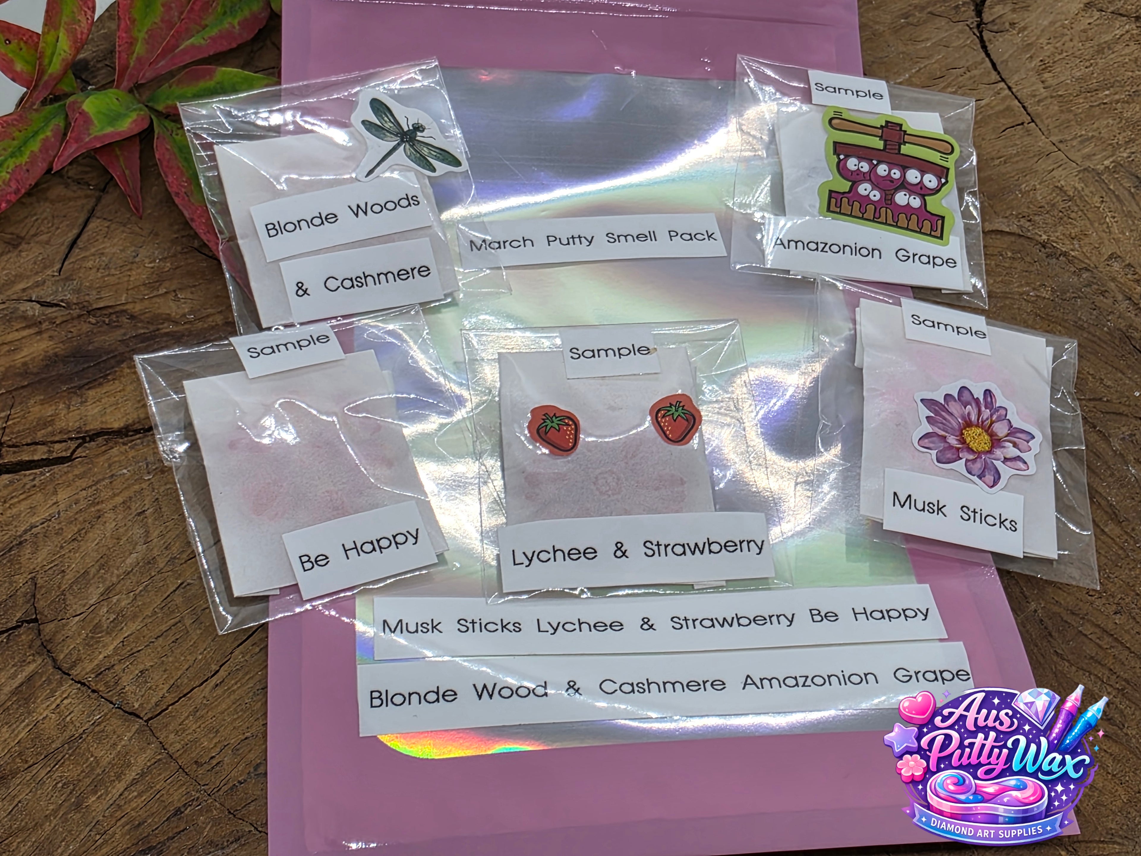 March's Smell Sample Putty Pack