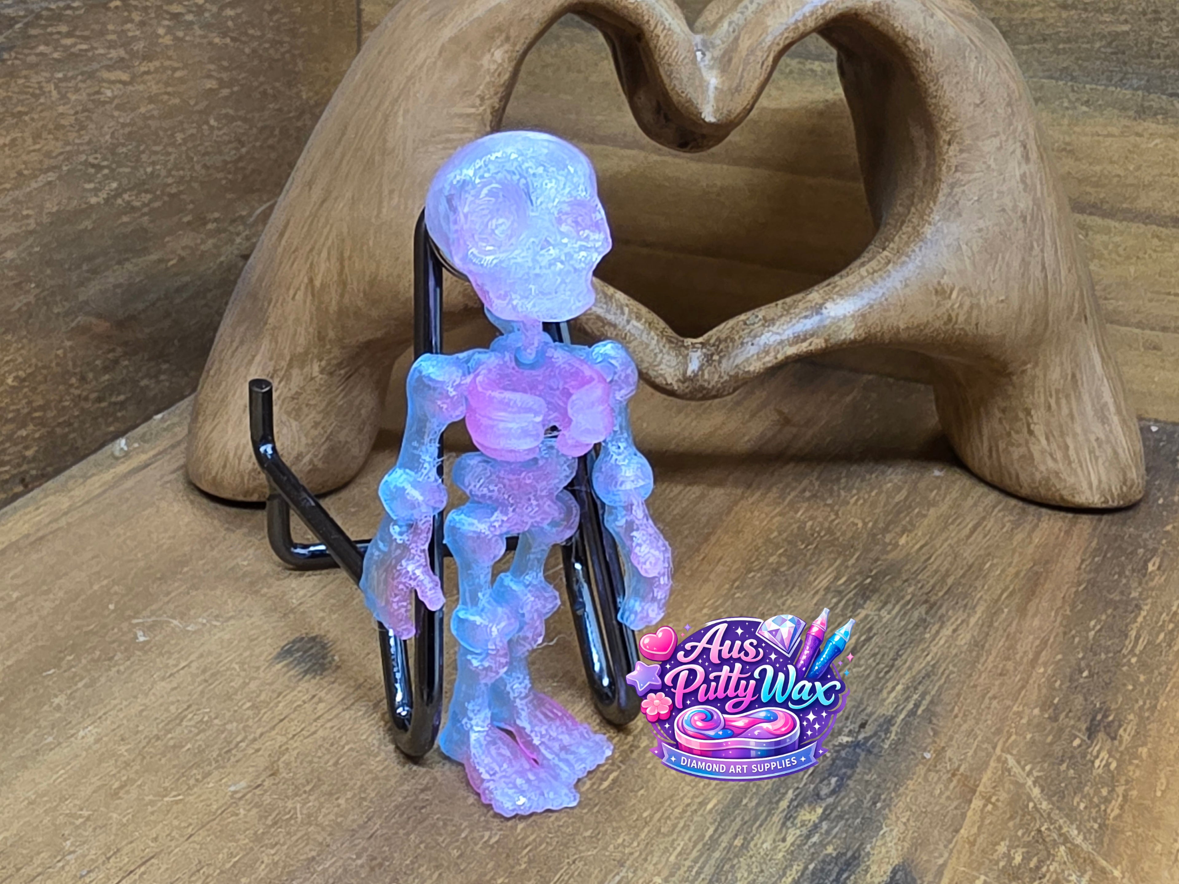 Skeleton Cover Minder - Purple /Pink