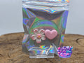 Flower & Pink Heart Macaroon Cover Minder Pack