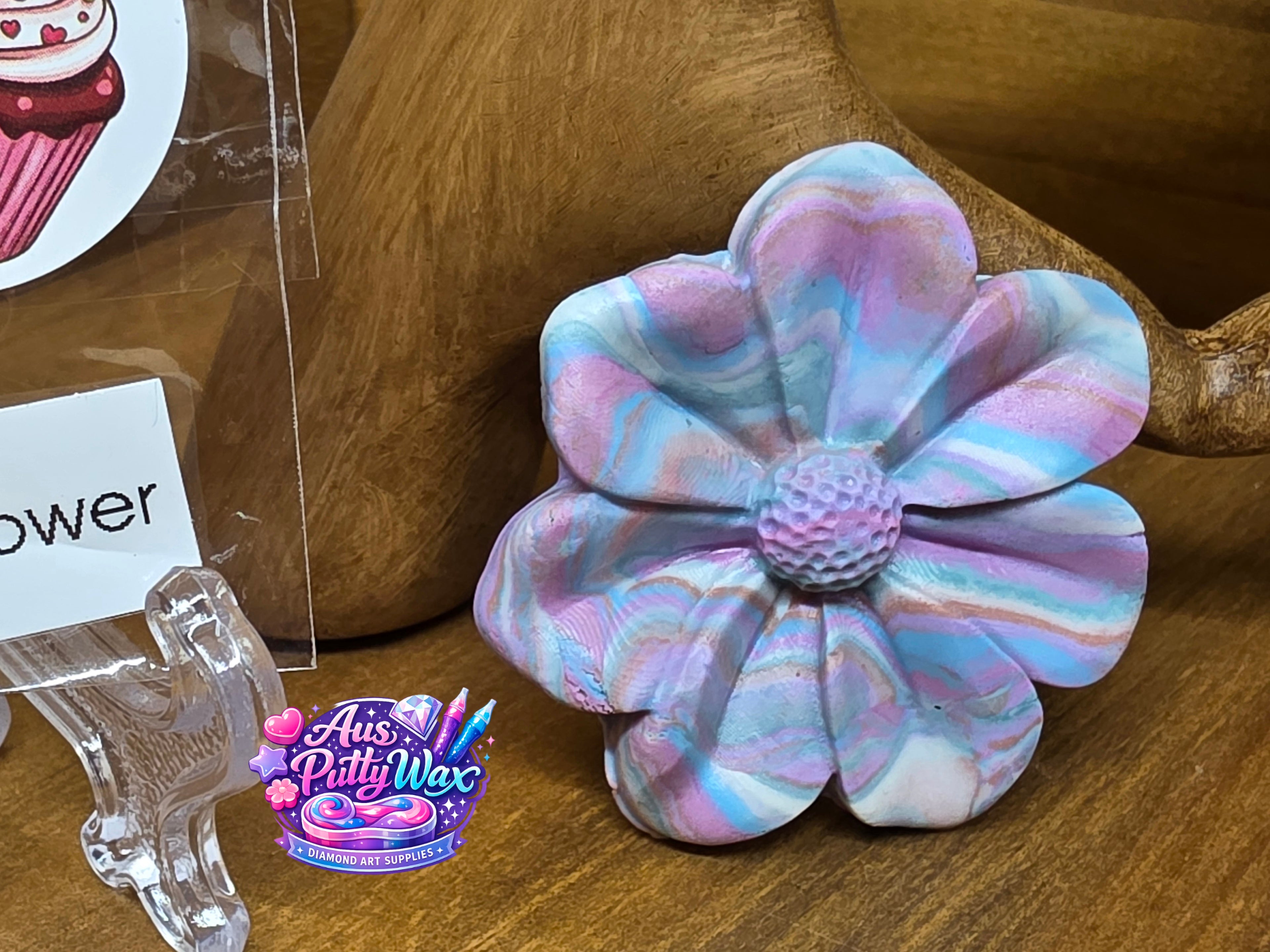 Cup Cake Flower Putty