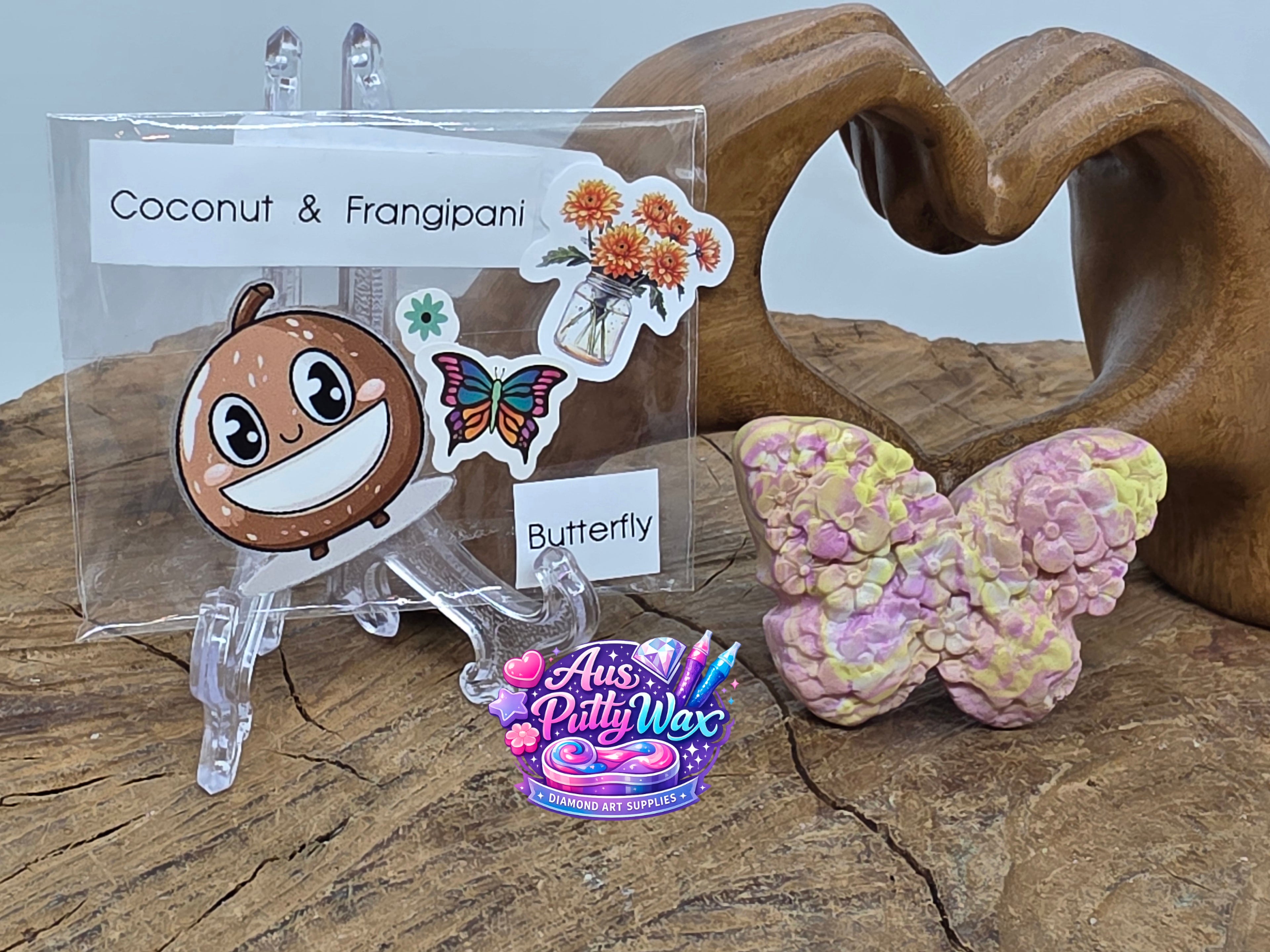 Coconut & Frangipani Butterfly Putty