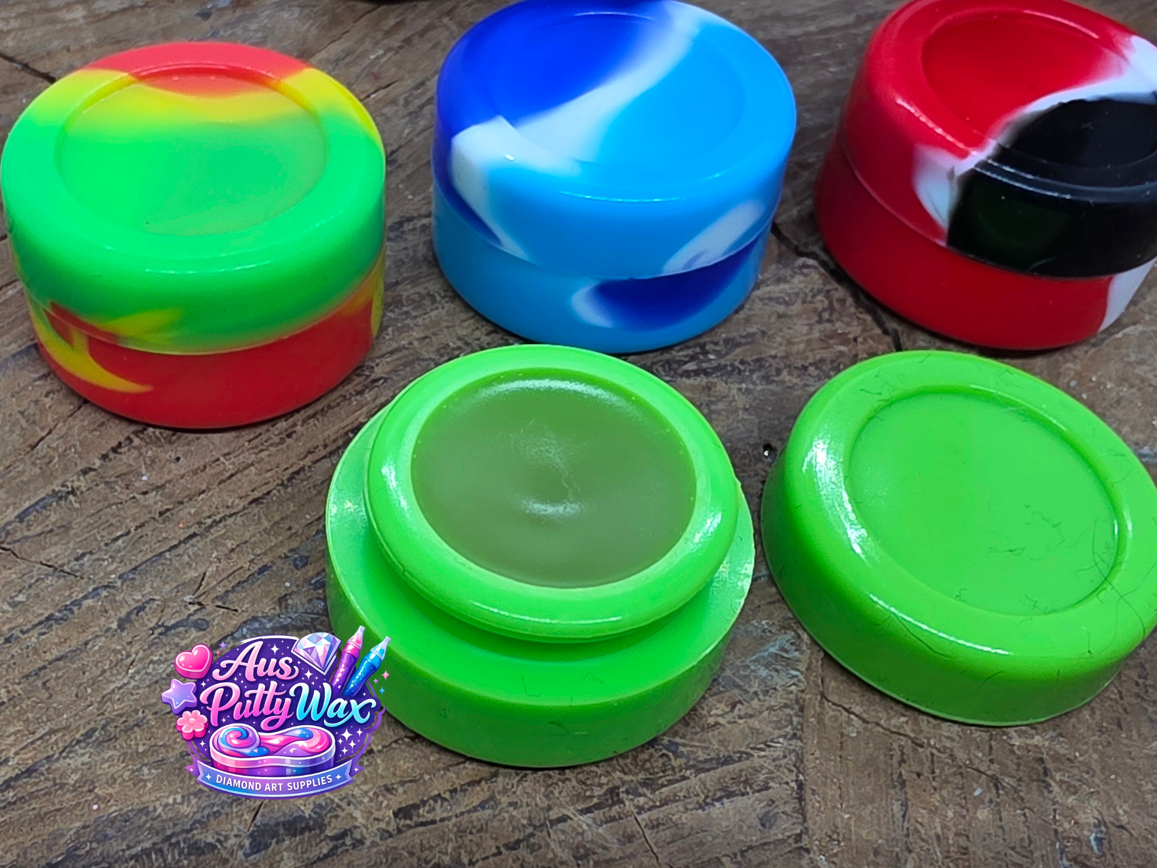 Wax - Circle Silicone Container