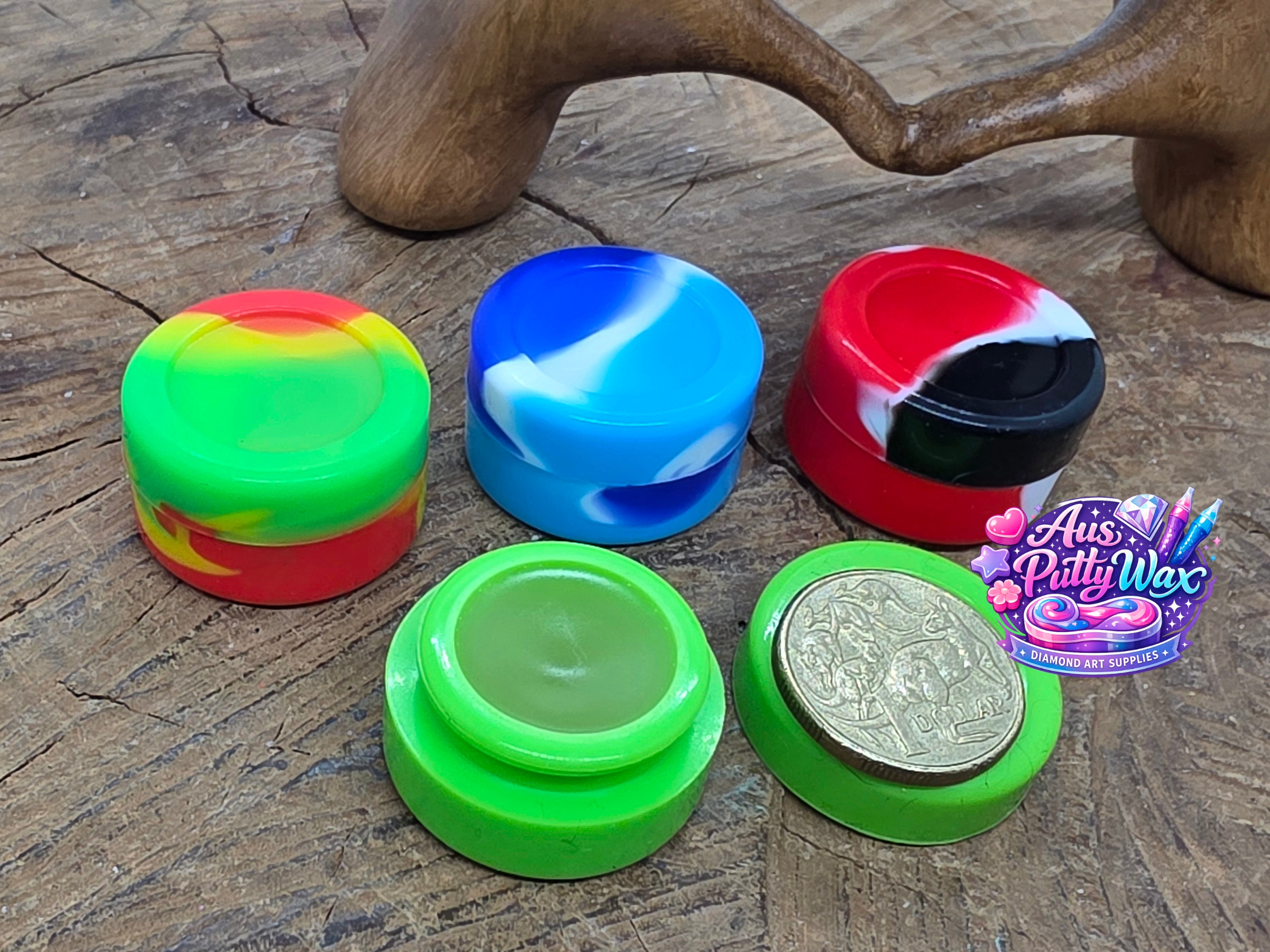 Wax - Circle Silicone Container