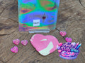 Light Pink & Cream 💕 Heart 💕 Putty