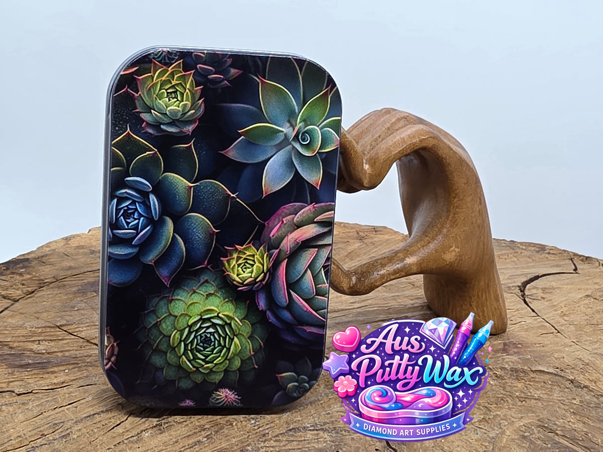 Just a Tin -  Succulents
