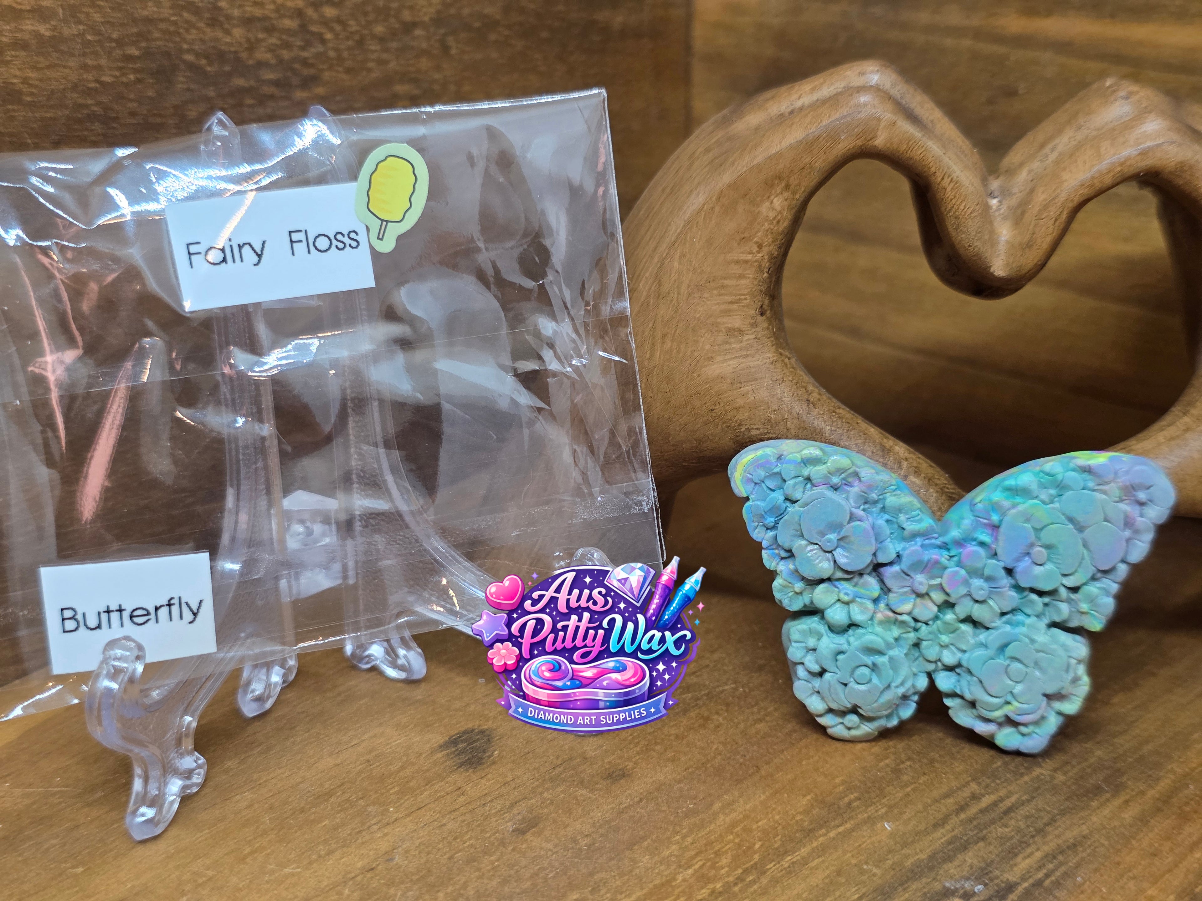 Fairy Floss Butterfly Putty