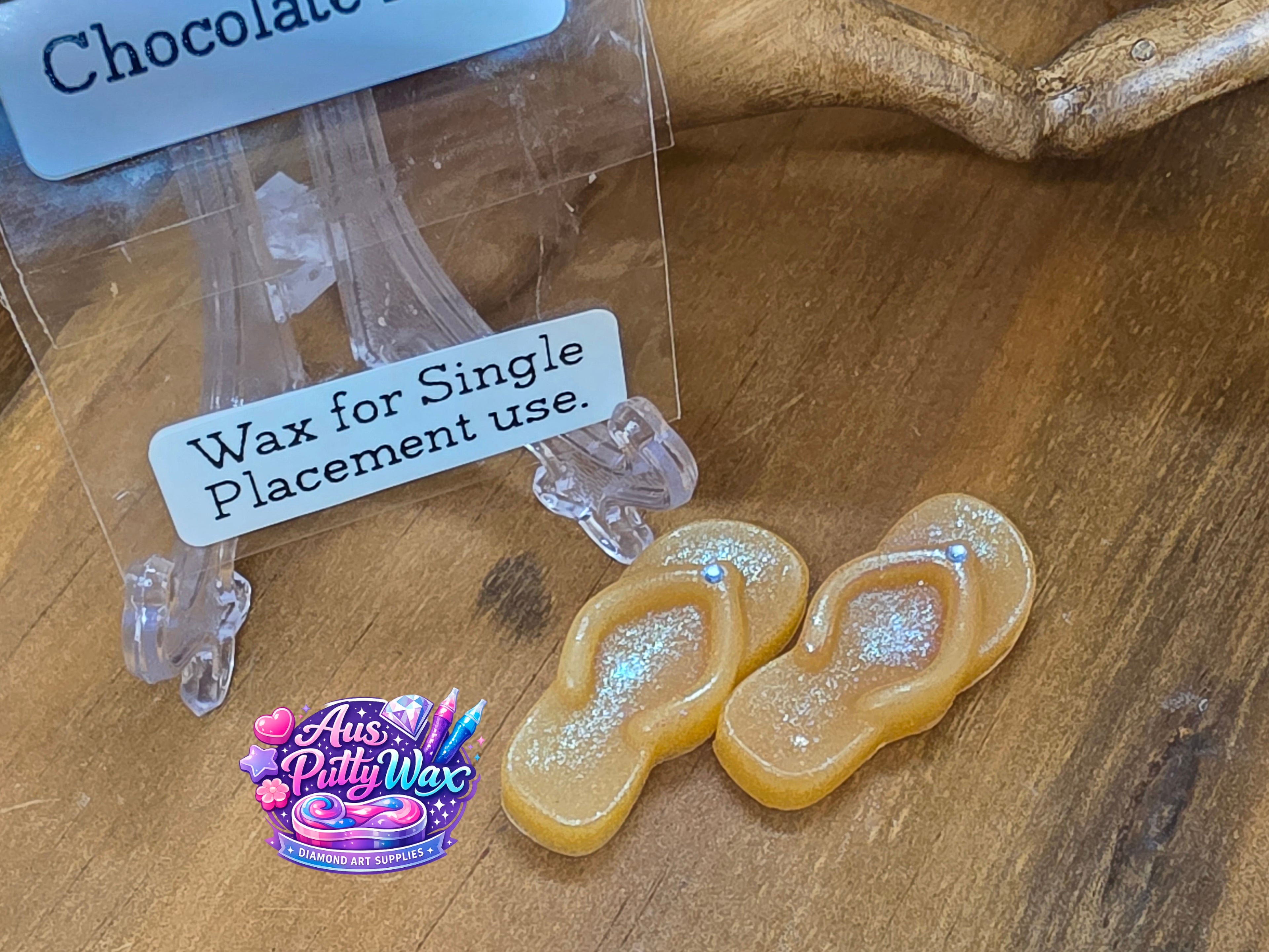 Wax Thongs - Chocolate Mud