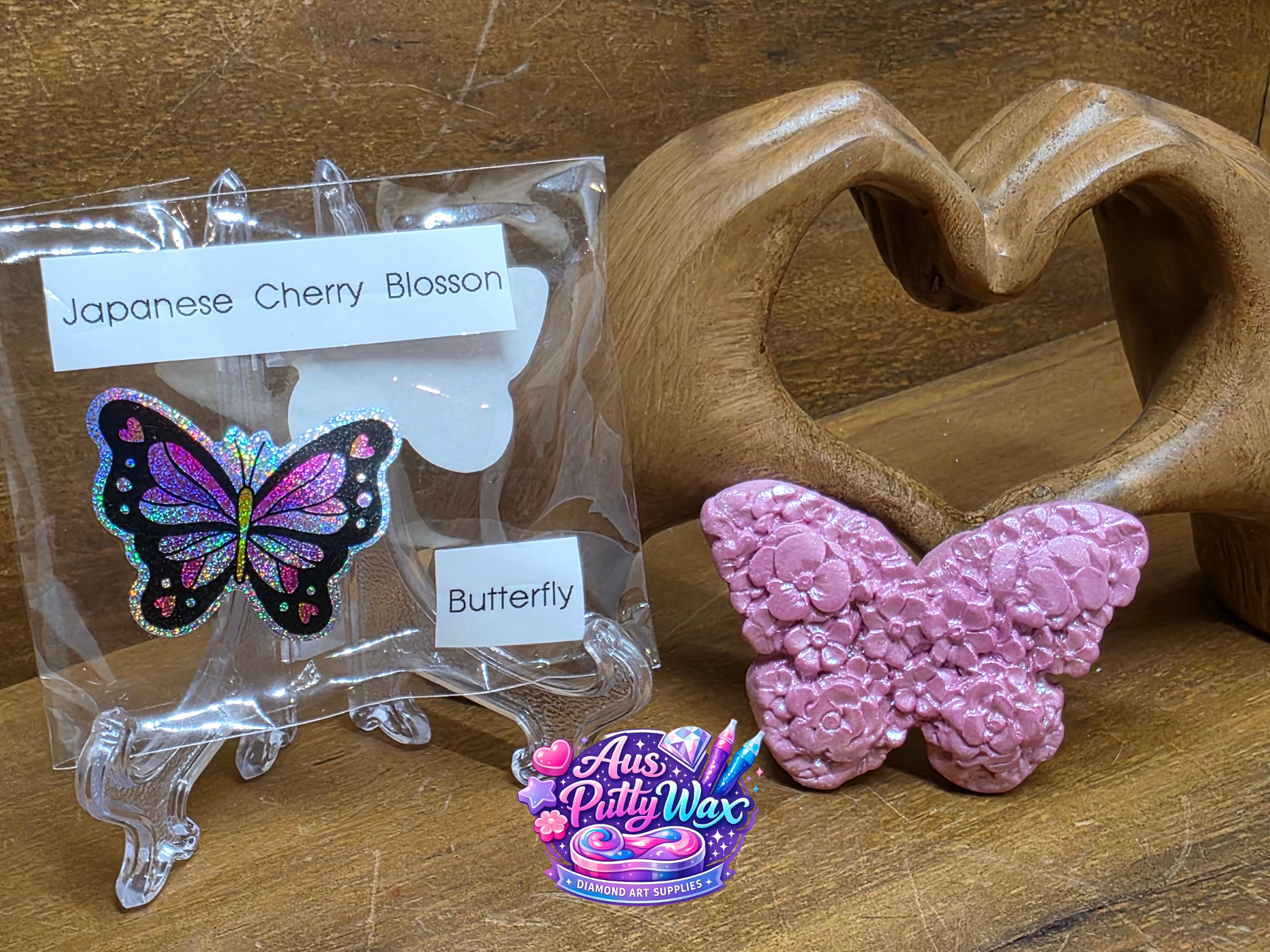 🌸 Japanese Cherry Blossom Butterfly Putty 🌸