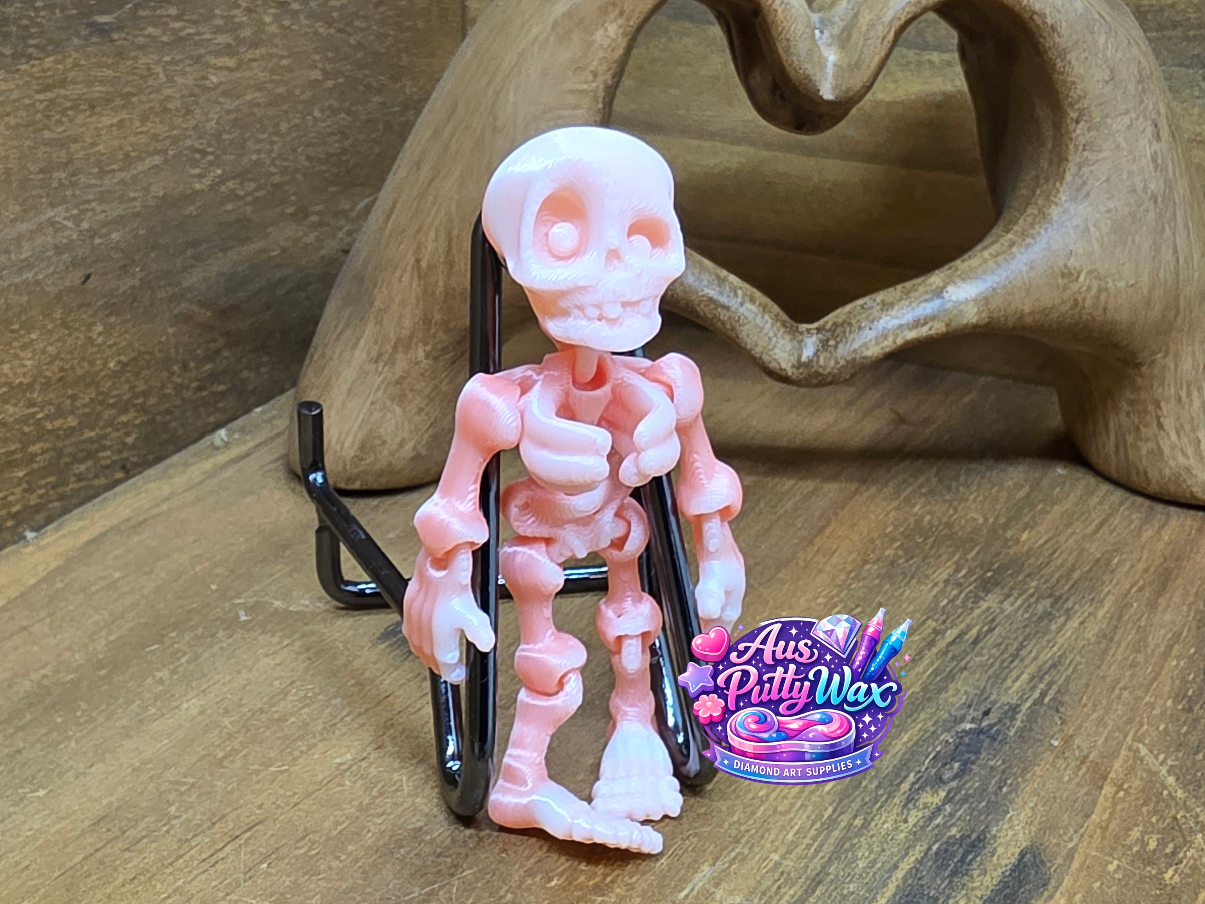 Skeleton Cover Minder - Peach