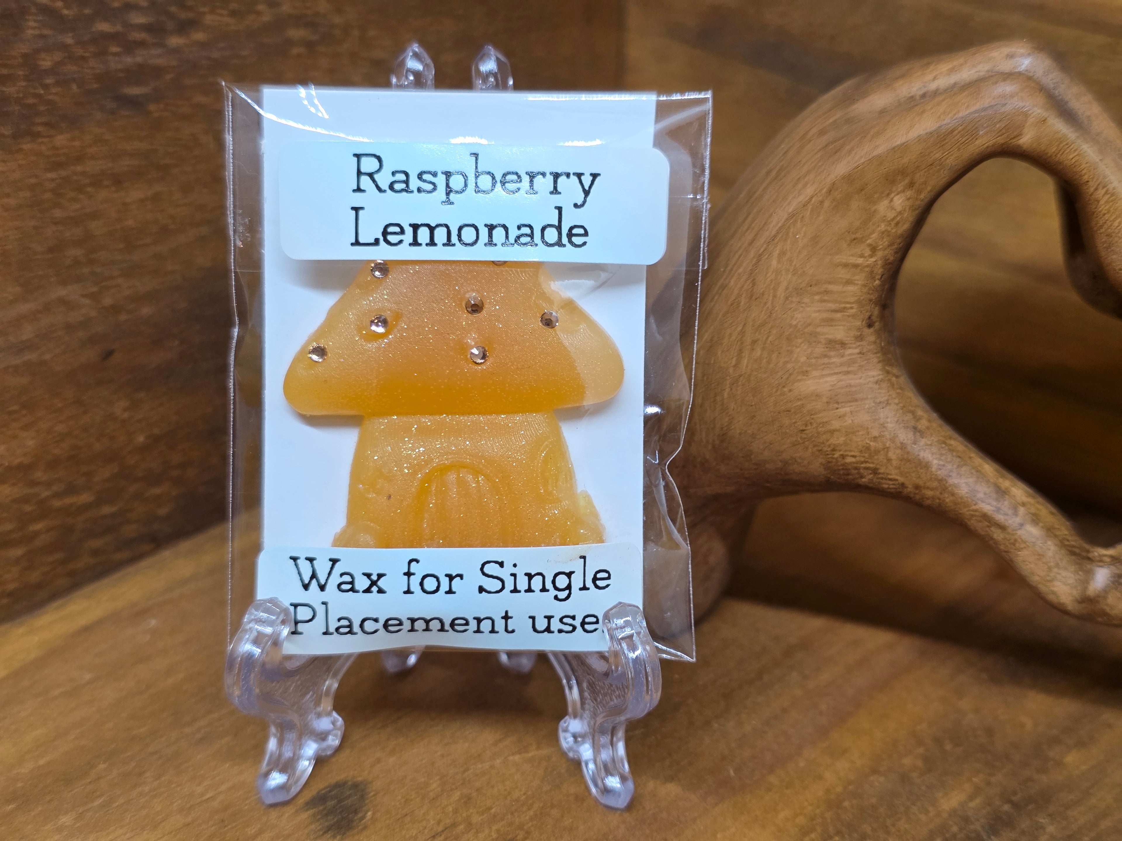 Raspberry Lemonade Fairy Mushrooms House Wax