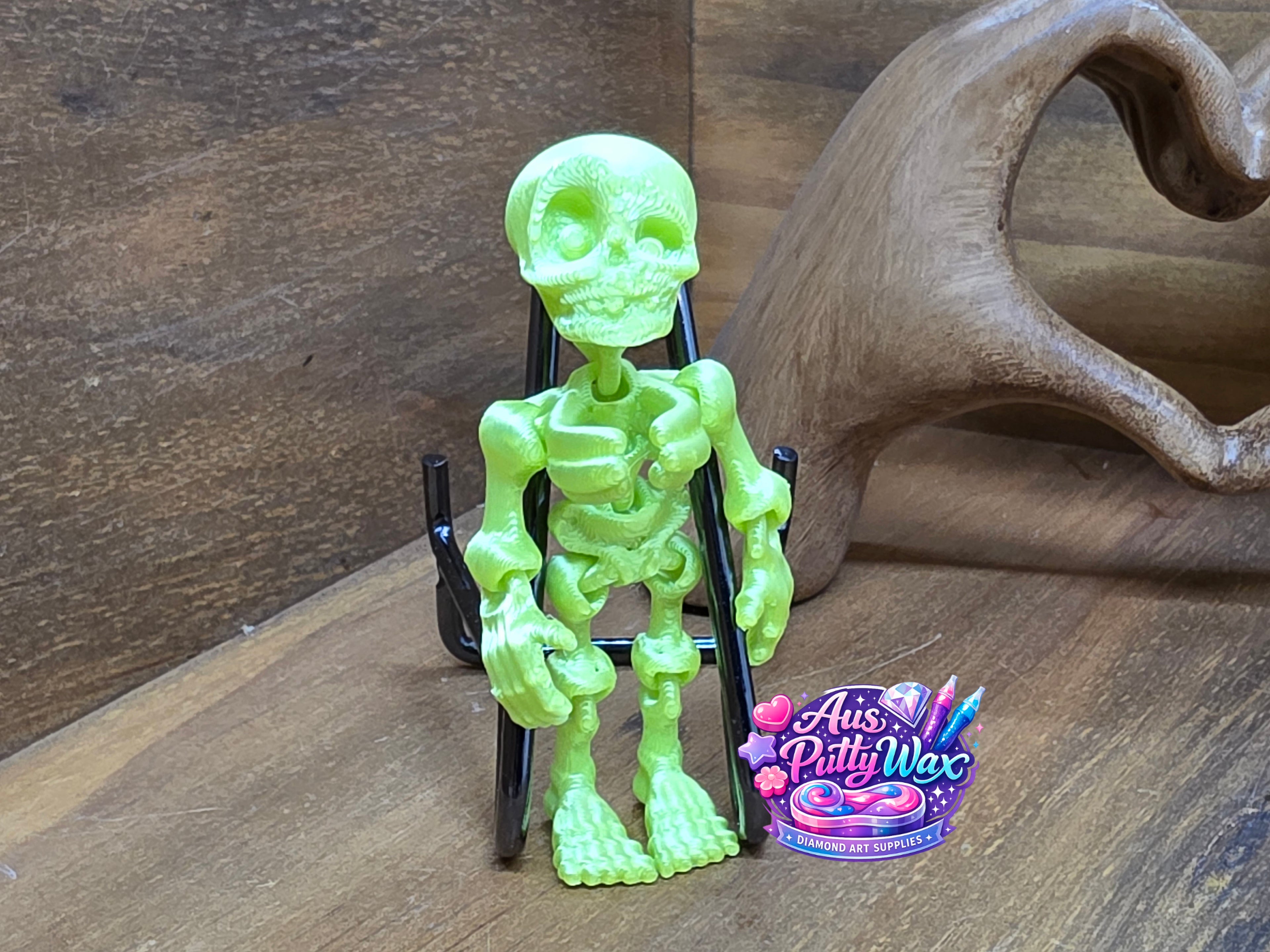 Skeleton Cover Minder - Lime Green 💚