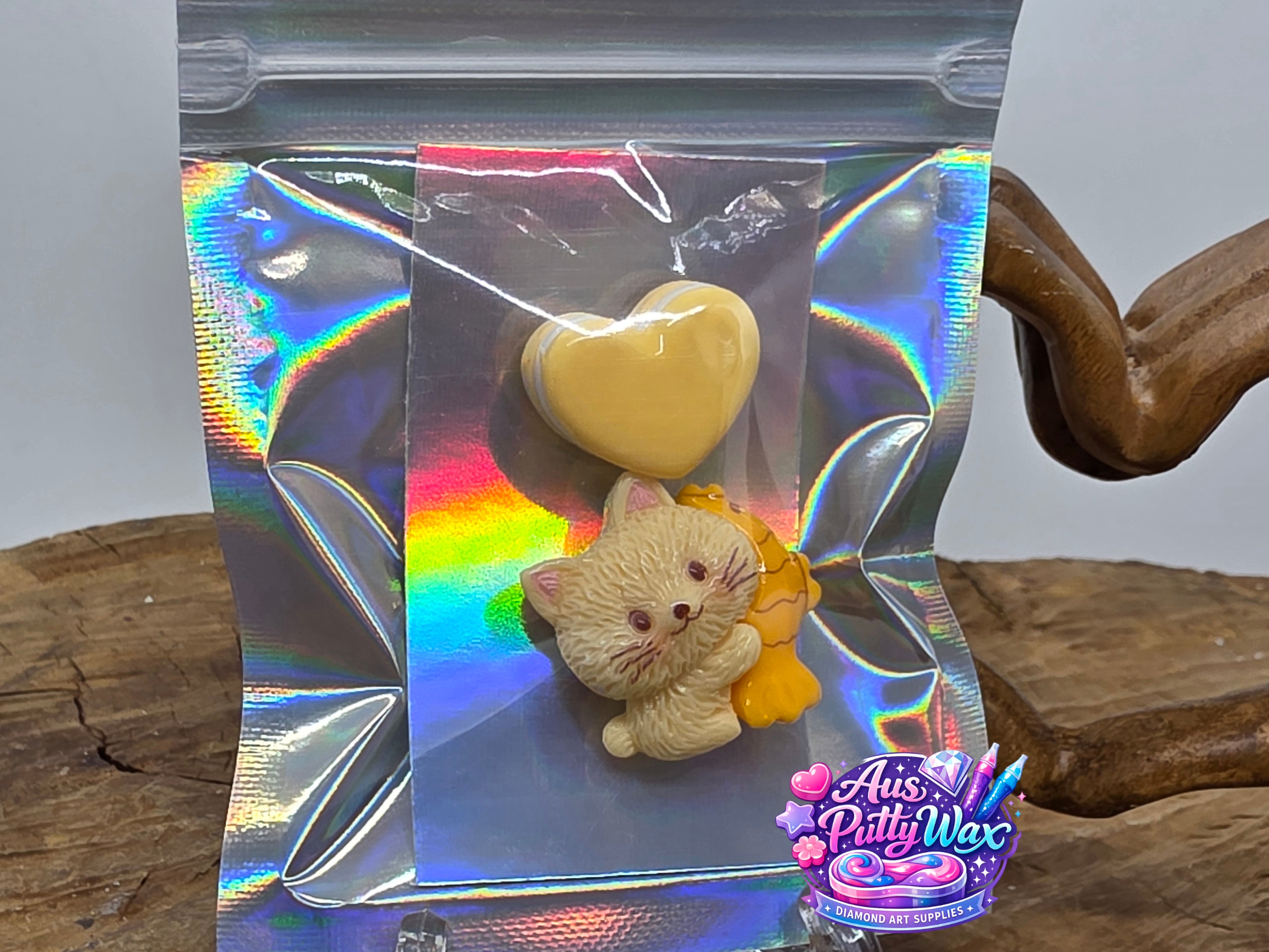 Yellow 💛 Macaroon & Cat Cover Minders Pack