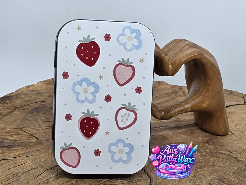Just a Tin -  Strawberries & Flowers