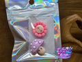 Purple Mushroom & Flower Cover Minders Pack