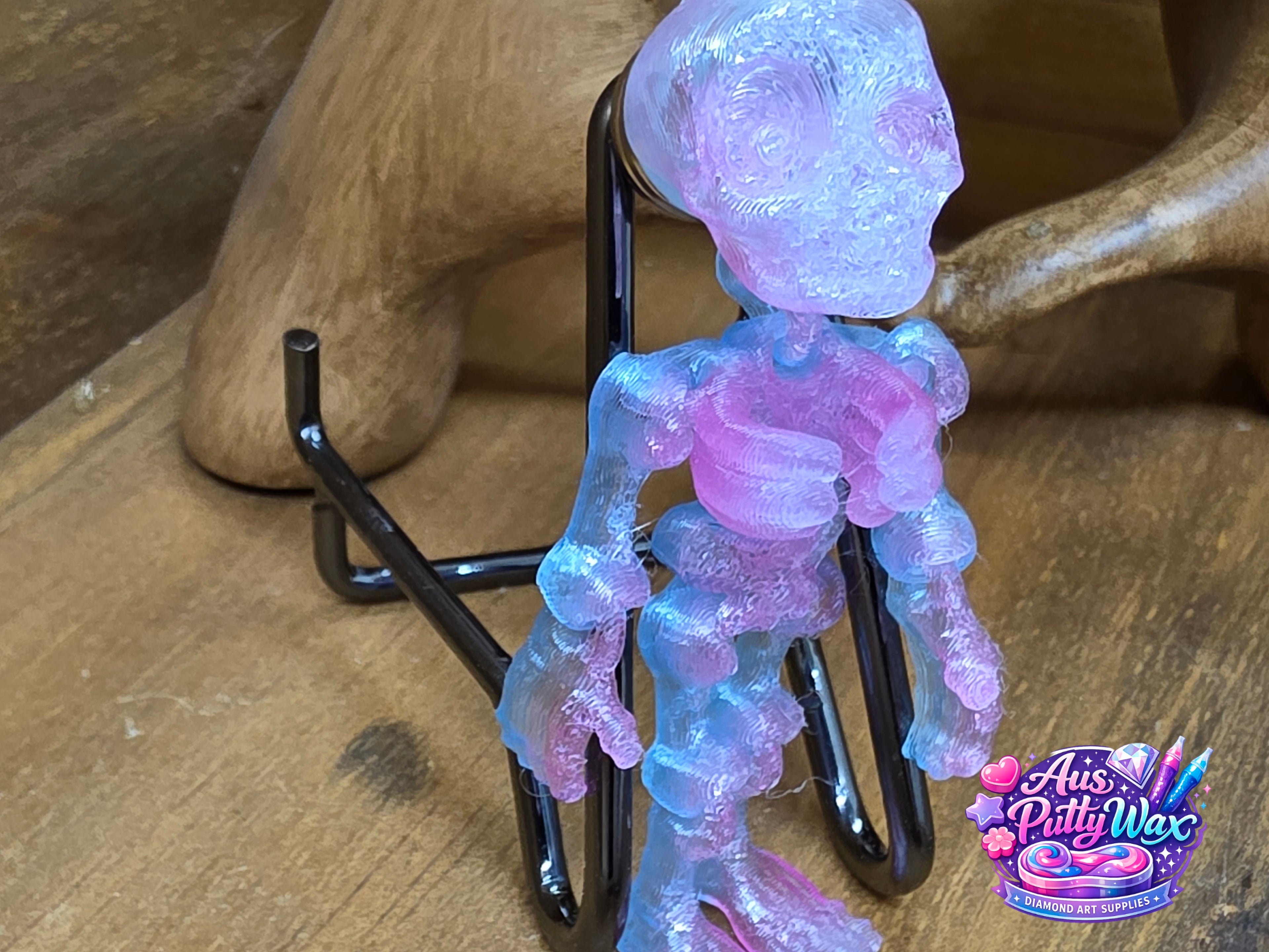 Skeleton Cover Minder - Purple /Pink