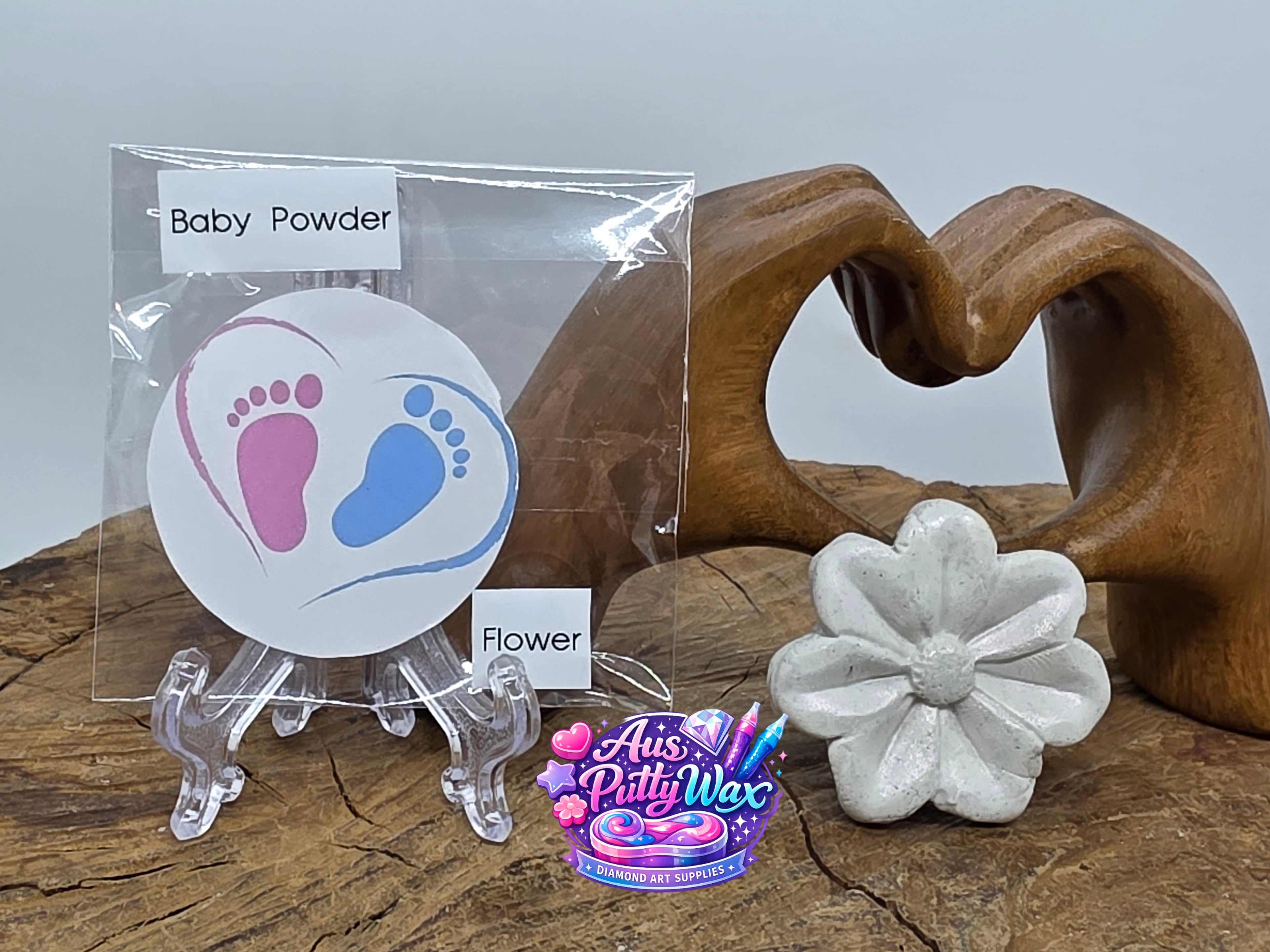 Baby Powder Flower Putty