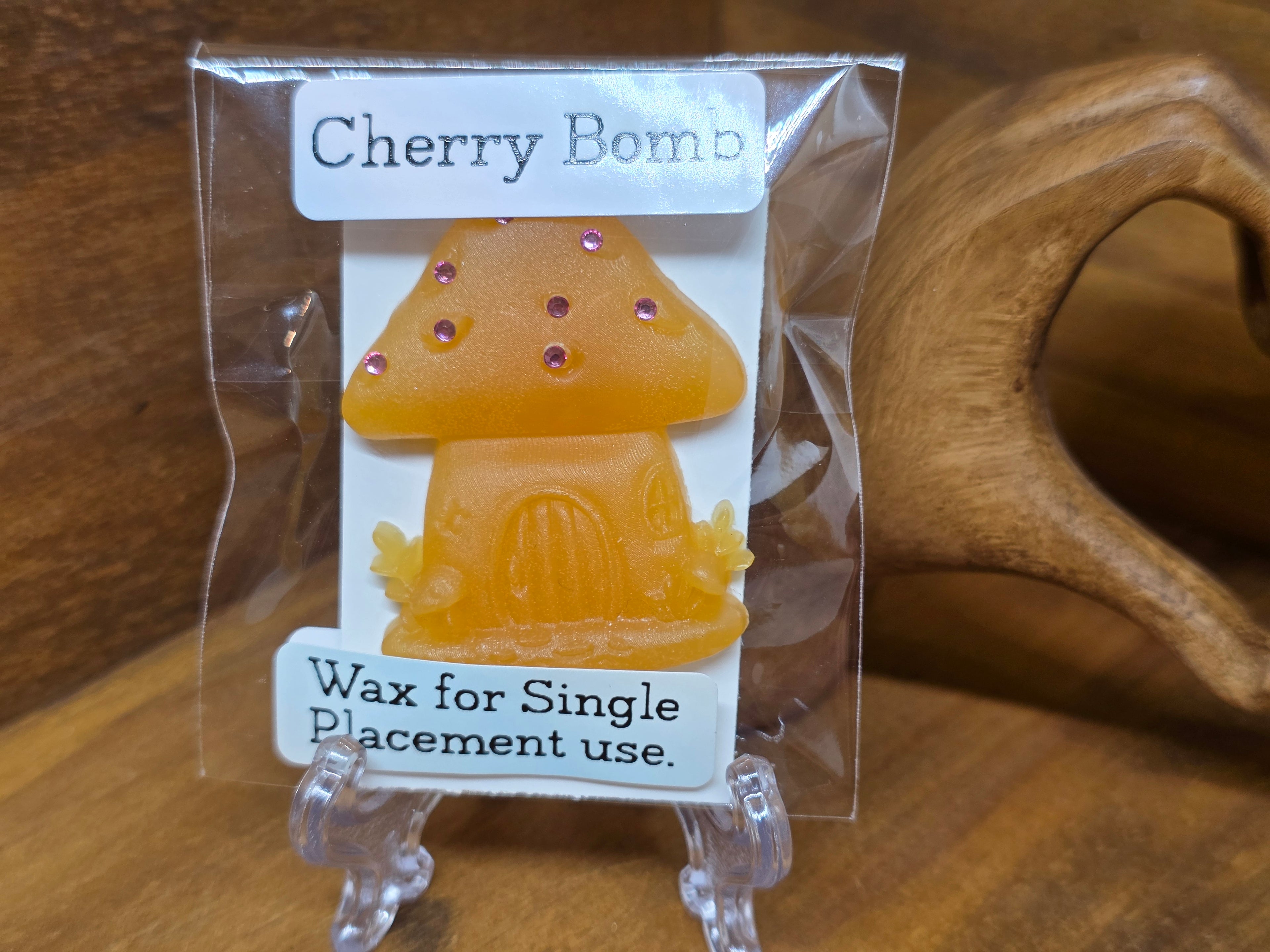 🍒 Cherry Bomb Putty Fairy Mushroom House Wax