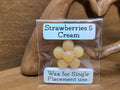 Strawberries & Cream Flower Wax