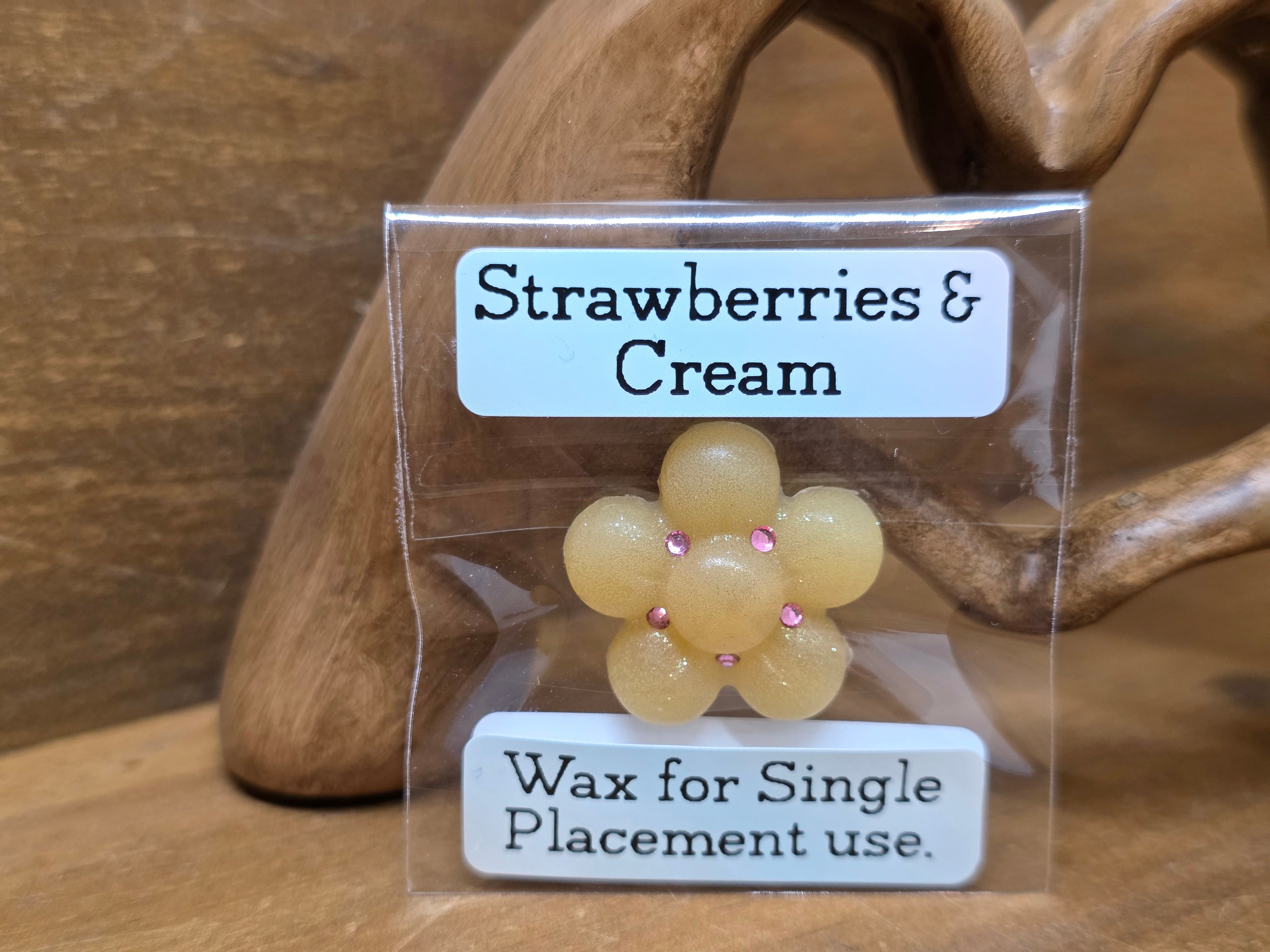 Strawberries & Cream Flower Wax