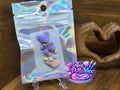 Purple Bear & Flower Basket Cover Minders Pack